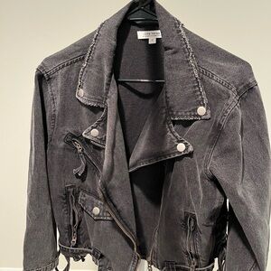 12th Tribe Charcoal Jean Jacket